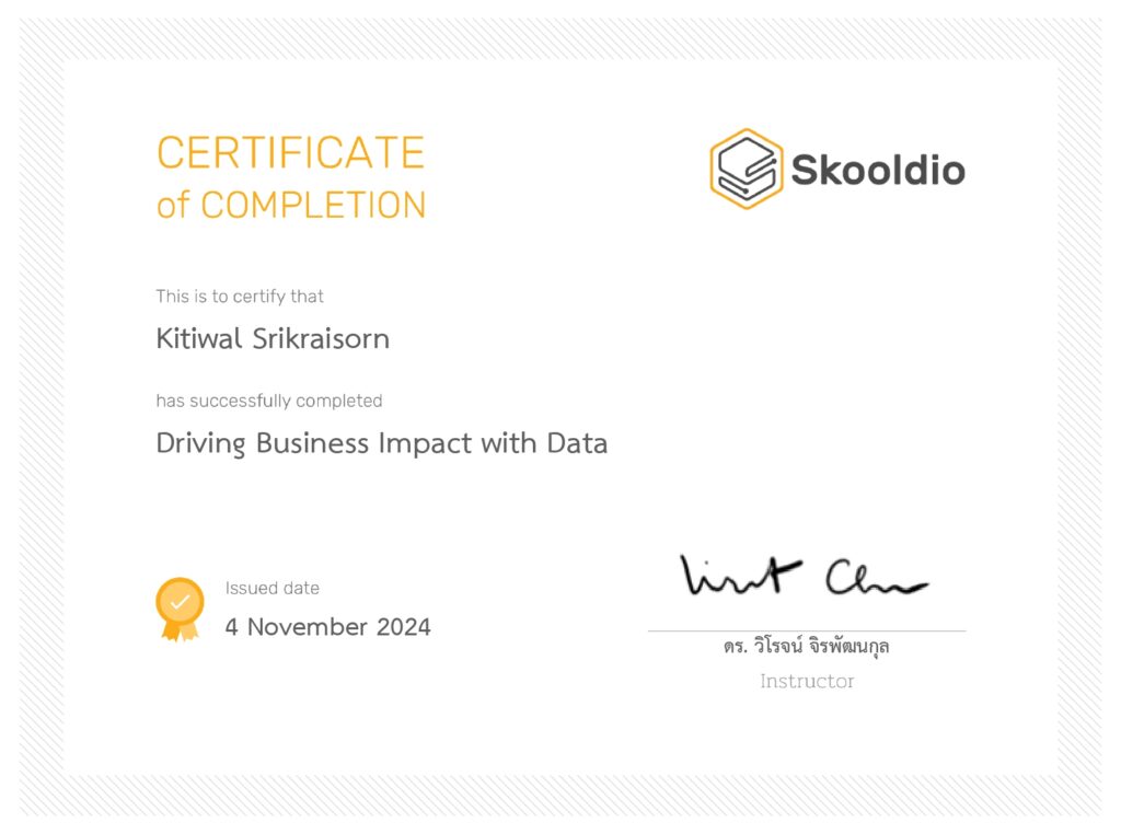 Data-Driven Decision-Making